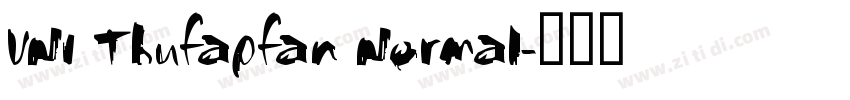 VNI Thufapfan Normal字体转换